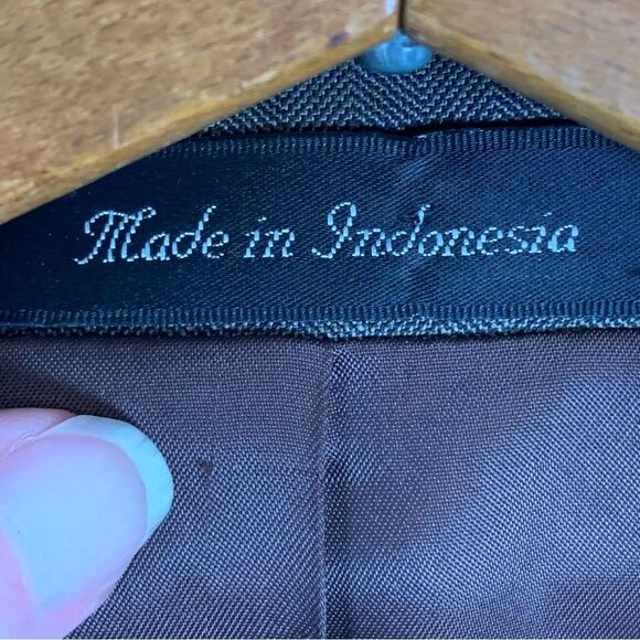 Lauren RALPH LAUREN Men 2Btn Blazer 46R olive green 100% wool tweed heritage - Picture 8 of 16